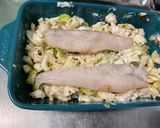 A picture of step 7 of Monkfish Tail with Fennel, Skyr, Lemon, and Mediterranean Spices.