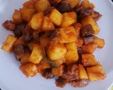 Foto langkah ke 3 dari resep Sambal goreng kentang ampela.
