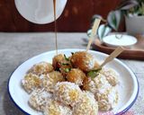 Foto langkah ke 8 dari resep Cenil Labu Kuning.