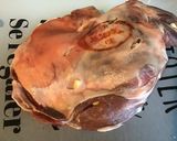 Une image de l'étape 3 de Gigot d'agneau mariné, ail fumé.