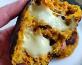 Foto del paso 5 de la receta: Croquetas de zanahoria rellenas con queso a la sartén