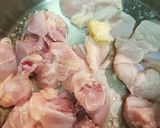 A picture of step 3 of Chicken soup.