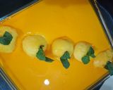 A picture of step 10 of Mango trifle custard.