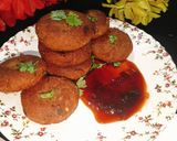 सोया टिक्की प्रोटीन रिच स्टार्टर रेसिपी चरण 10 फोटो