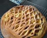 Une image de l'étape 5 de Tarte briochee pomme fruits séchés.