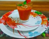 टेमैटो एंड कैरेट स्मूदी (tomato and carrot smoothie recipe in hindi) रेसिपी चरण 6 फोटो