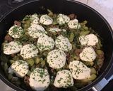 Une image de l'étape 12 de Bœuf épicé aux courgettes et mozzarella di buffala.