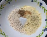 A picture of step 2 of Missi Roti.