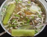 Foto del paso 5 de la receta: Sopa de pollo a la parrilla con fideos