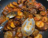 Une image de l'étape 2 de Aubergine poêlée.