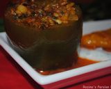 A picture of step 13 of Persian Stuffed bell peppers.
