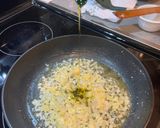 A picture of step 8 of Tofu Piccata.