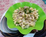 A picture of step 5 of White Sauce Pasta.