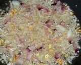 A picture of step 1 of Mexican Rice.