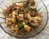 A picture of step 2 of Oats paneer rollers.