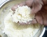 A picture of step 4 of Sweet potato puttu.