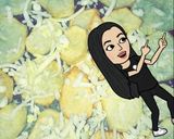 صورة لخطوة 1 من وصفة صينية الدجاج والبطاطس والكريمة بالبف بستري😋