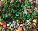 Foto del paso 3 de la receta: Envuelto de carne molidaWrap rico❣️