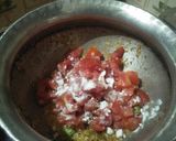 A picture of step 4 of Spinach and pumpkin curry.