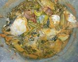 Foto langkah ke 4 dari resep Gulai Asam Ikan Pilot (Gule Masam Ikan Pilot).