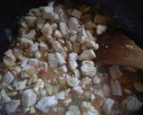Foto del paso 7 de la receta: Strogonoff de pollo con arroz saborizado😋