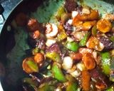 চিলি সোয়াবিন (chilli soyabean recipe in Bengali) রেসিপি ধাপ - 6 ছবি