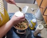 Foto del paso 5 de la receta: Sándwich de pollo con verduras 😋