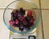 A picture of step 2 of Berry Rice bread GF DF EF NF SF.
