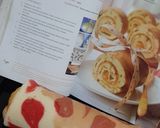 Foto langkah ke 7 dari resep BOLU GULUNG || Marble chiffon rollcake.