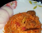 A picture of step 7 of Veg biryani.