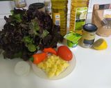 Foto del paso 1 de la receta: Ensalada con piña y cebolla salteadas con salsa de mostaza