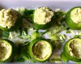 Foto del paso 5 de la receta: Zapallitos rellenos con huevo