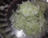 A picture of step 1 of Veggie raita.