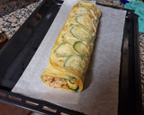 Foto del paso 8 de la receta: Brazo gitano de calabacín y langostinos