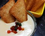 A picture of step 7 of Caramel Rabdi with Toast.