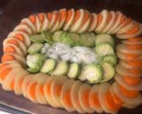A picture of step 4 of Upside Down Ratatouille.