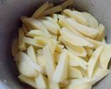 Ginger garlic potato chips recipe step 2 photo