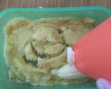 Foto langkah ke 1 dari resep Bolu kukus pisang Ambon takaran sdm no mixer.