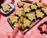 Foto langkah ke 10 dari resep Matcha Sandwich Cookies.