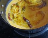 A picture of step 7 of Kadhi Pakora UP Dinner Sabji (with Rice).