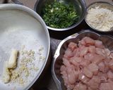 Foto del paso 1 de la receta: Salsa de verdeo y pollo