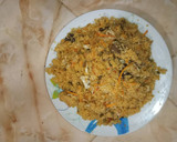 A picture of step 5 of Cuscus with vegetables.