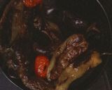 صورة لخطوة 6 من وصفة فلفل حلو وطماطم🍅 وباذنجان 🍆 مقليين في فرن