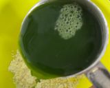 Gambar langkah 1 resipi Kuih Bakar Pandan.