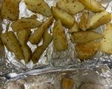 A picture of step 3 of Potato Wedges.