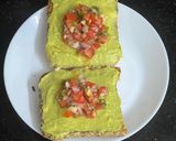 A picture of step 6 of Restaurant Style Avocado 🥑 Toast With Salsa.