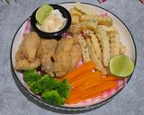 Foto langkah ke 6 dari resep Fish and Chip dengan Saus Tartar Sederhana.