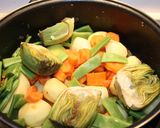 Foto del paso 4 de la receta: Patatas guisadas con costillas de cerdo y verduras