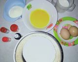 Foto langkah ke 1 dari resep Bolu zebra kukus susu no mixer.