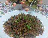 A picture of step 5 of Mix vegetable Red poha.